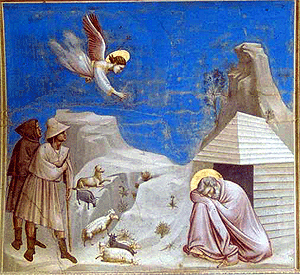 The Birth of Christ the life of Joachim
